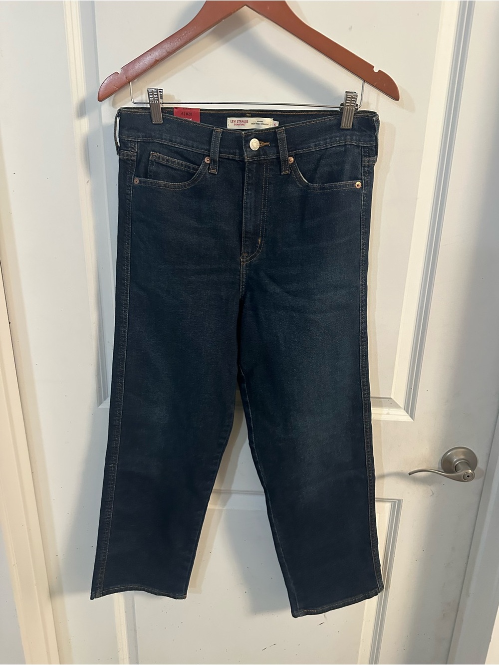 Levi's Indigo Straight-Leg Women's Jeans